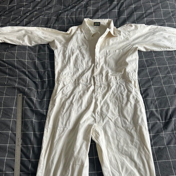 big bud press 3XL everyday jumpsuit in WHITE - Picture 2 of 7